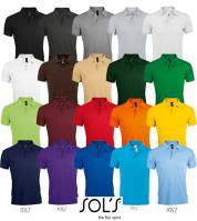 SOL´S PREMIUM POLO -PRIME L527- Mischgewebe, heavy, bis zu Gr. 5XL, 20 Farben