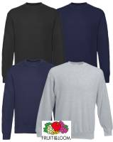 FRUIT OF THE LOOM SWEAT-SHIRT - CLASSIC SET-IN F324- bis Gr. 5XL
