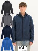 SOL´S KAPUZEN-SOFTSHELL-JACKE - HOODED L04447- wind- und wasserabweisend
