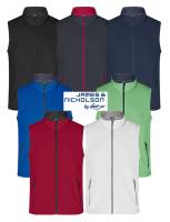 DAIBER-JAMES & NICHOLSON SOFTSHELL-WESTE -JN1128- Innenseite Fleece
