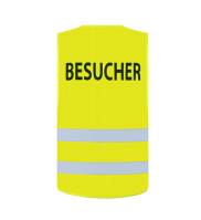 WARNSCHUTZ-WESTE -BESUCHER KX010B- bedruckt auf Rücken mit BESUCHER