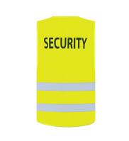 WARNSCHUTZ-WESTE -SECURITY KX010S- bedruckt auf Rücken mit SECURITY
