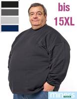 SUPERSIZE UNISEX SWEATSHIRT OPEN HEM -MINERS MATE MYS511- BIS 15XL 