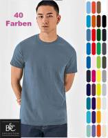 B&C COMFORT-T-SHIRT -E190 / TU03T- 40 Farben, hochwertige 185-Gramm-Qualität, bis 3XL