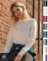 B&C DAMEN-COMFORT-LANGARM-POLO-SHIRT -MY POLO PW462-  toller Tragecomfort