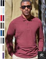 B&C COMFORT-LANGARM-POLO-SHIRT -MY POLO PU425-  toller Tragecomfort 