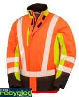 RESULT PREMIUM-WARNSCHUTZ-SOFTSHELL-JACKE -3-LAYER R506X- wasserdicht, atmungsaktiv, winddicht, bis 4XL