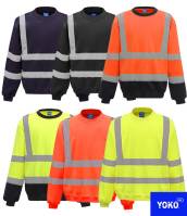 YOKO WARNSCHUTZ-SWEAT-SHIRT - HVJ510- atmungsaktiv