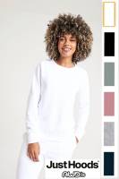 JUST HOODS PREMIUM DAMEN-RUNDHALS-SWEAT-SHIRT  -AWDIS JH030F- 