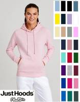 JUST HOODS PREMIUM-DAMEN-KAPUZEN-SWEAT-SHIRT  -AWDIS COLLEGE HOODIE JH001F- toller Tragecomfort, 27 Farben