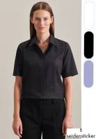 SEIDENSTICKER EXCLUSIV-DAMEN-BLUSE -REGULAR SN080605- Kurzarm, TOP-Marken-Qualität von Seidensticker, 100% Baumwolle, bügelfrei