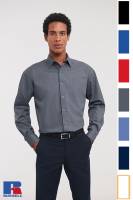 RUSSELL PREMIUM-POPELINE-LANGARM-HEMD -934M- EASY-Care