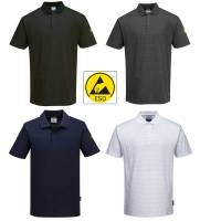 ESD-POLO-SHIRT - PORTWEST AS21 - antistatisch, bis Gr. 5XL 