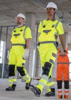 LEIKATEX PROFI-WARNSCHUTZ-LATZHOSE -BRIGHT LINE- hervorragende Qualität, Top-Tragecomfort