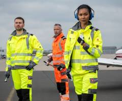 LEIKATEX PROFI-WARNSCHUTZ-BLOUSON-JACKE -BRIGHT LINE- hervorragende Qualität, Top-Tragecomfort