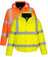 WARNSCHUTZ-JACKE -PORTWEST ES463- wasserdicht, winddicht, warm gefüttert, bis 6XL, TOP-Preis 