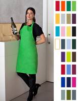 LINK-KITCHEN-WEAR PREMIUM-LATZSCHÜRZE -X986- viele Farben, sehr strapazierfähige Qualität, Länge 85 