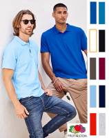 FRUIT OF THE LOOM UNISEX-POLO -ORIGINAL POLO F513- preiswert und gute Qualität