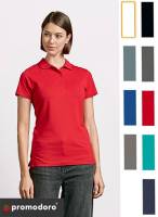 PROMODORO DAMEN-PREMIUM-POLO-SHIRT -JERSEY 4025- bester Tragecomfort, hochwertige Markenqualität