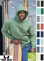 TEE JAYS LUXURY-BIO-HOODED-SWEATSHIRT -UNLABLED TJ 5152- absolute Top-Qualität, perfekter Tragecomfort