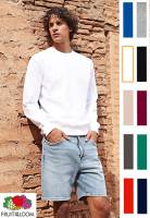 FRUIT OF THE LOOM SWEATSHIRT -ICONIC F306- sehr weich, angenehmer und leichter Tragecomfort